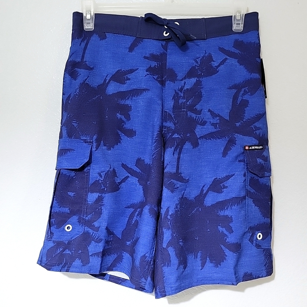 Airwalk Men's Strech Swim Trunks Board Shorts